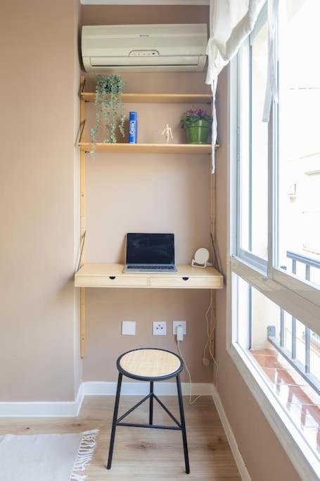 Downtown Flat With 46 Sqm Private Rooftop Terrace Málaga Exteriör bild