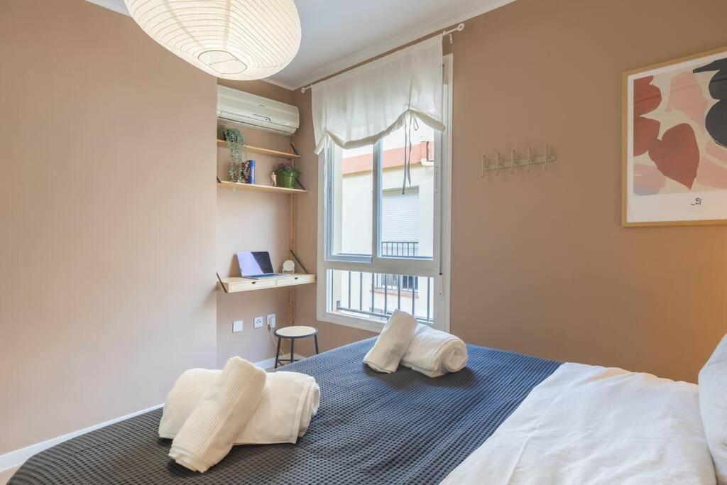 Downtown Flat With 46 Sqm Private Rooftop Terrace Málaga Exteriör bild